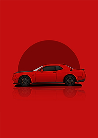 Dodge Challenger Red