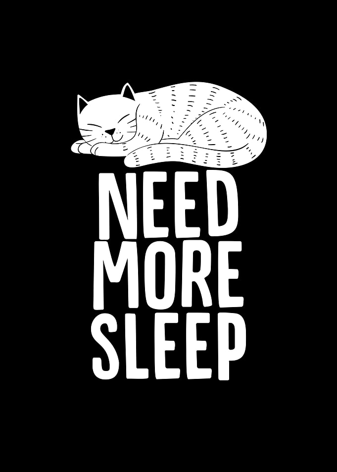 Cat Need More Sleep