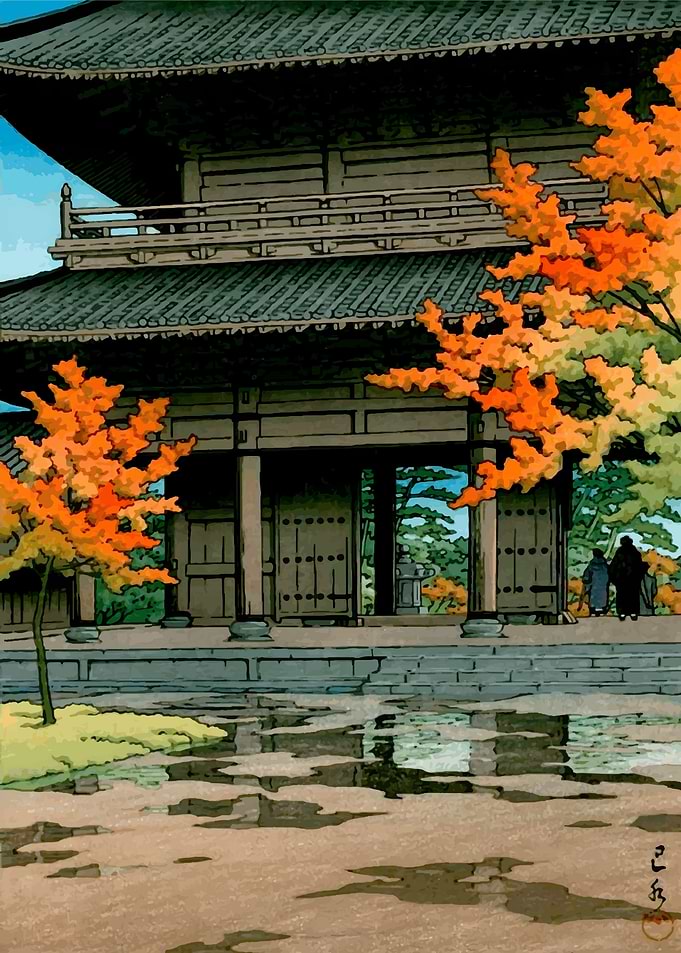 Ukiyo e Kawase Hasui