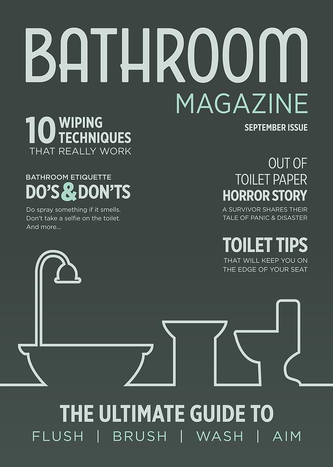Funny Bathroom Magazine 6