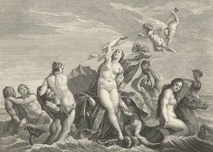 Galatea And Sea Nymphs