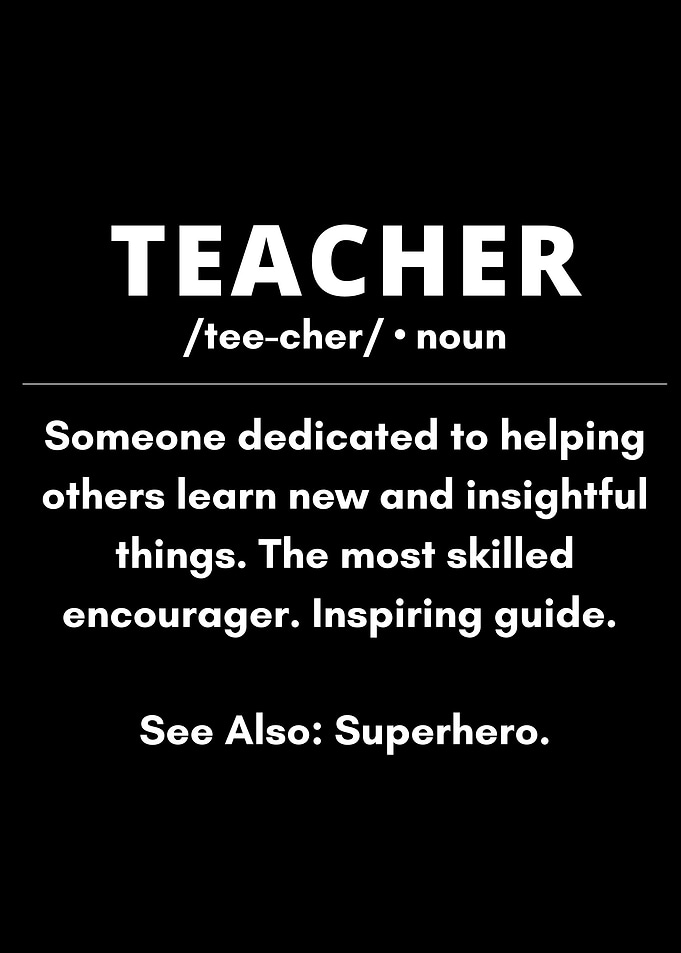 the definition of teacher
