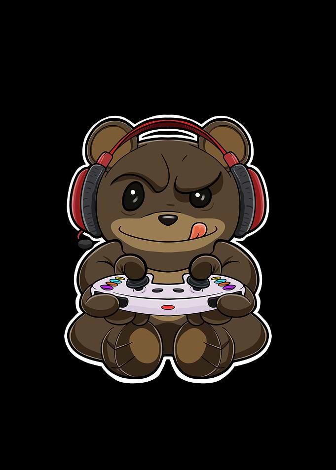 Bear Video Game Controller