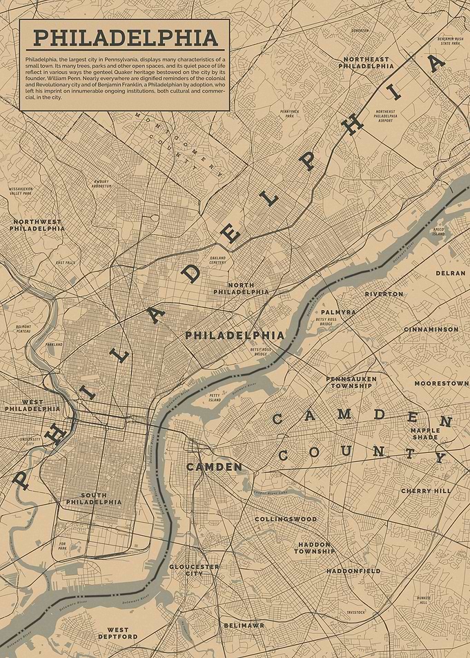 PHILADELPHIA AND CAMDEN