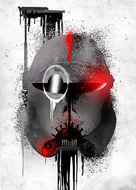 CrossHair Graffitti Helmet