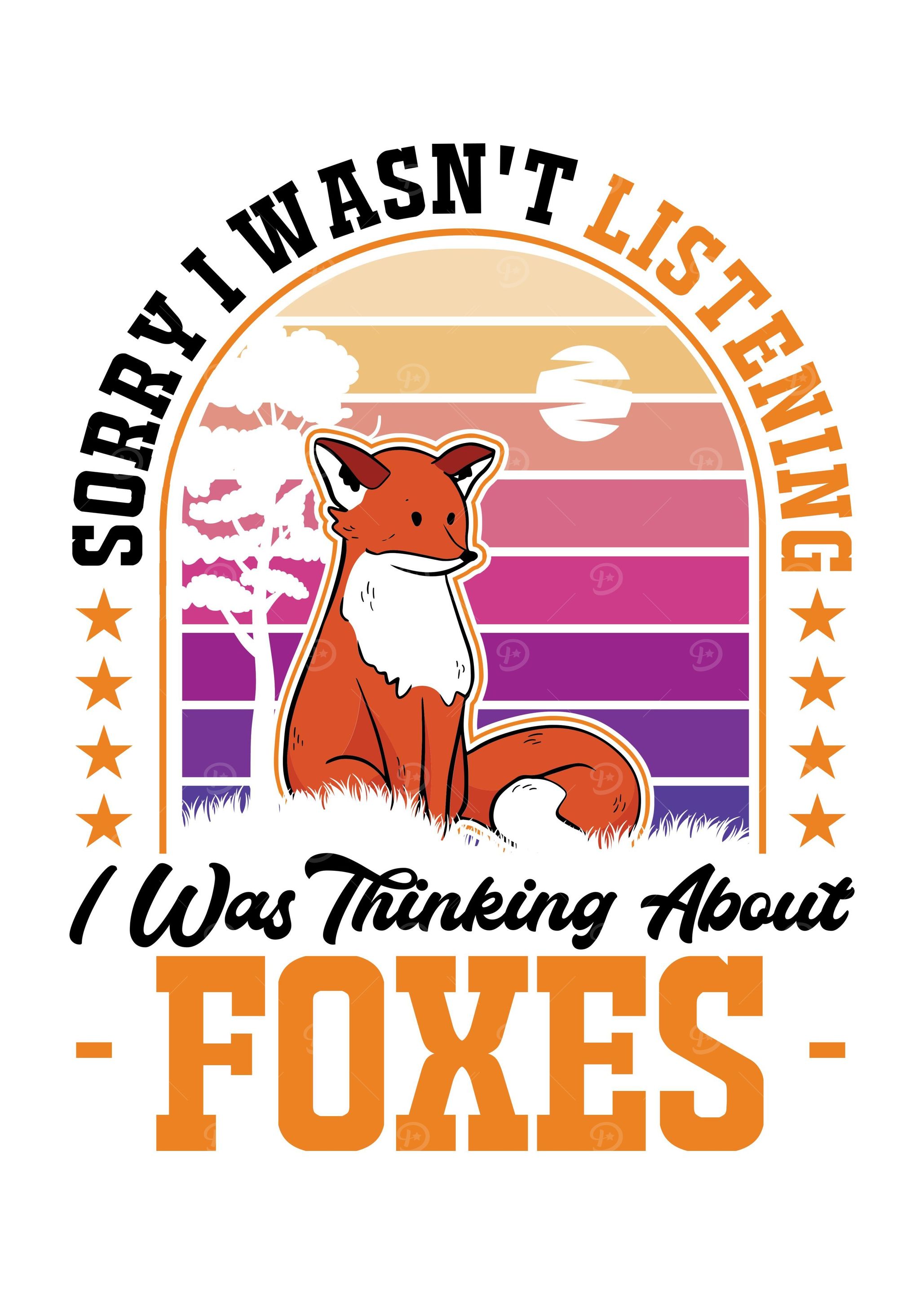 Cute Red Fox Gift