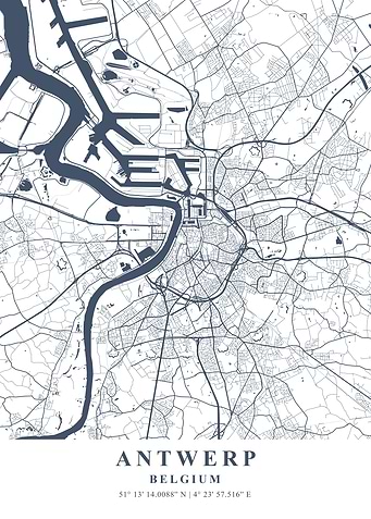 Antwerp Ash Plane Map