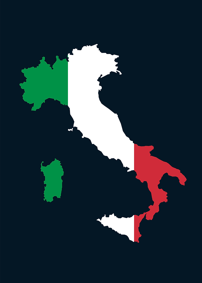 Italy Map Area