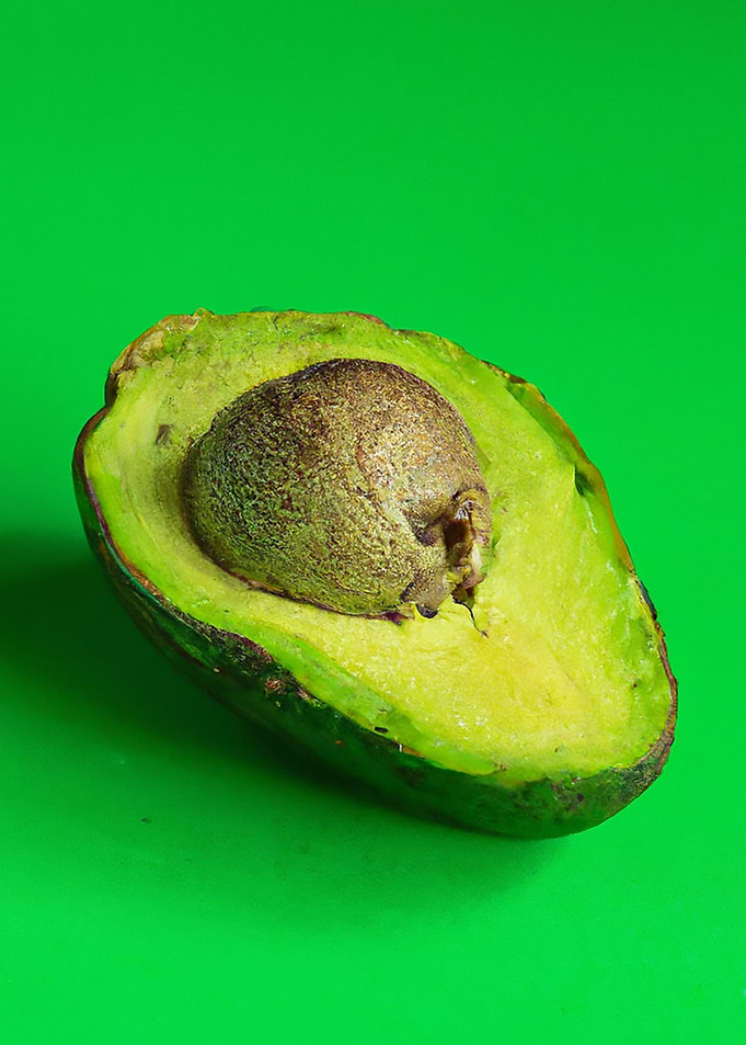 slice avocado