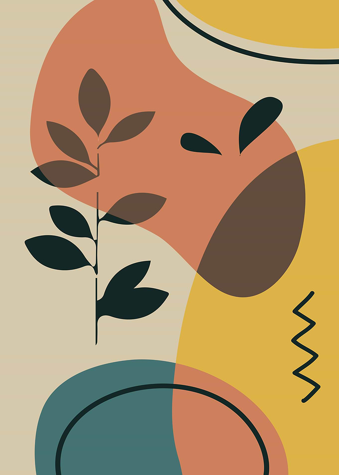 Modern contemporary vector