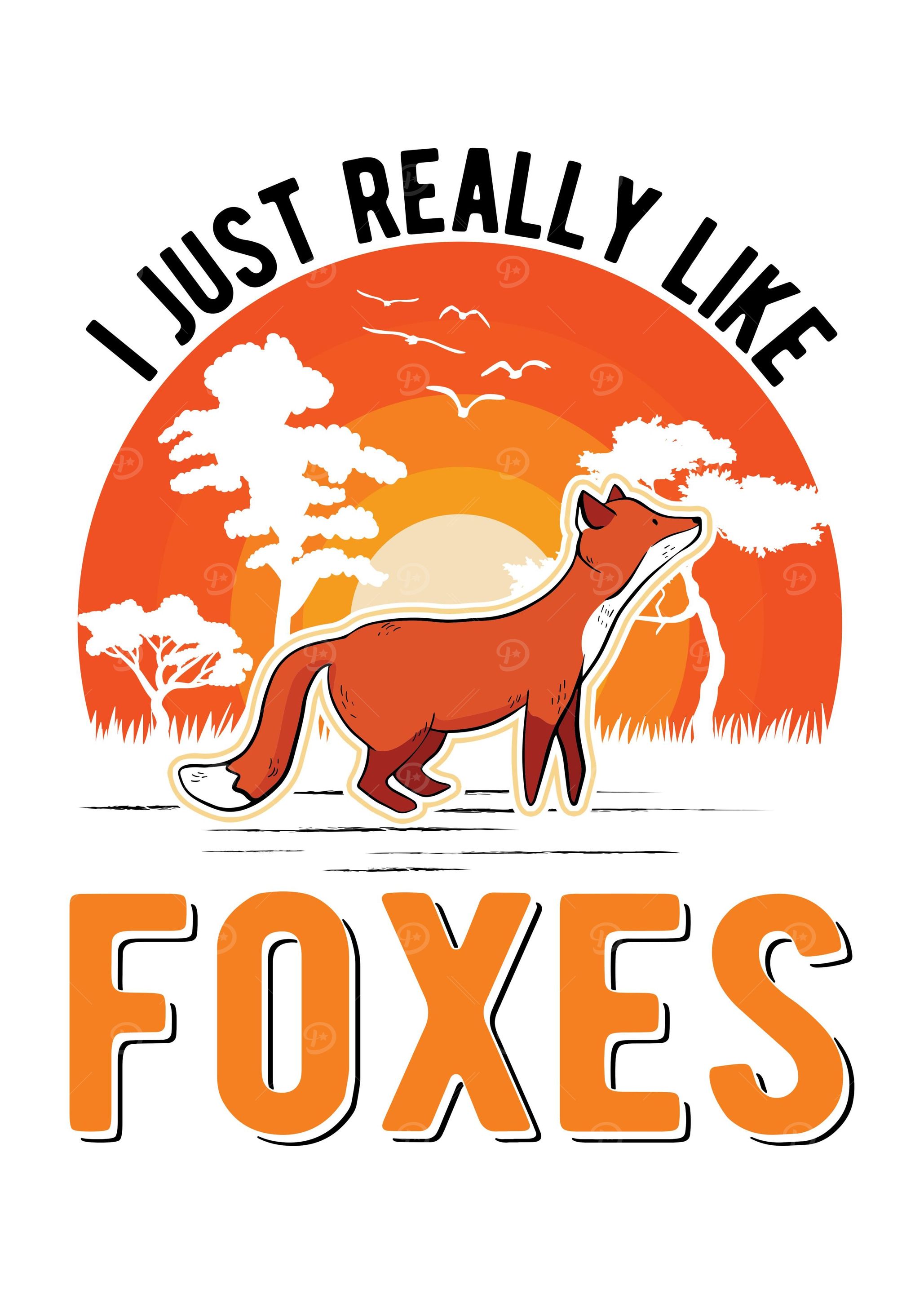 Cute Red Fox Gift
