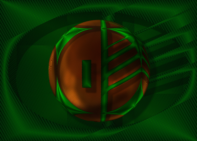 Green eye