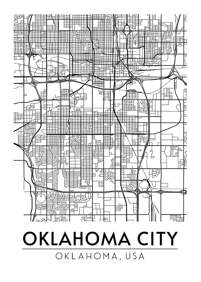 Oklahoma City Map
