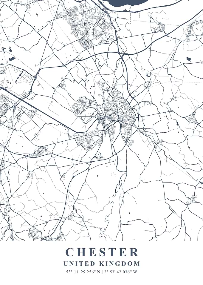 Chester Ash Plane Map