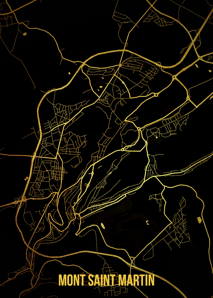 MOnt Saint martin gold map