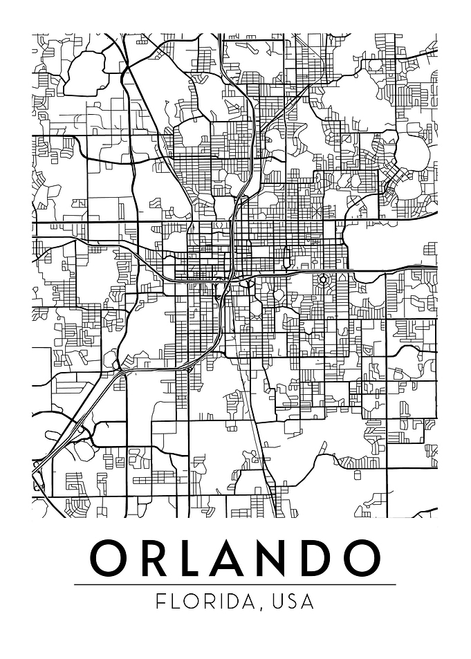Orlando Florida Map