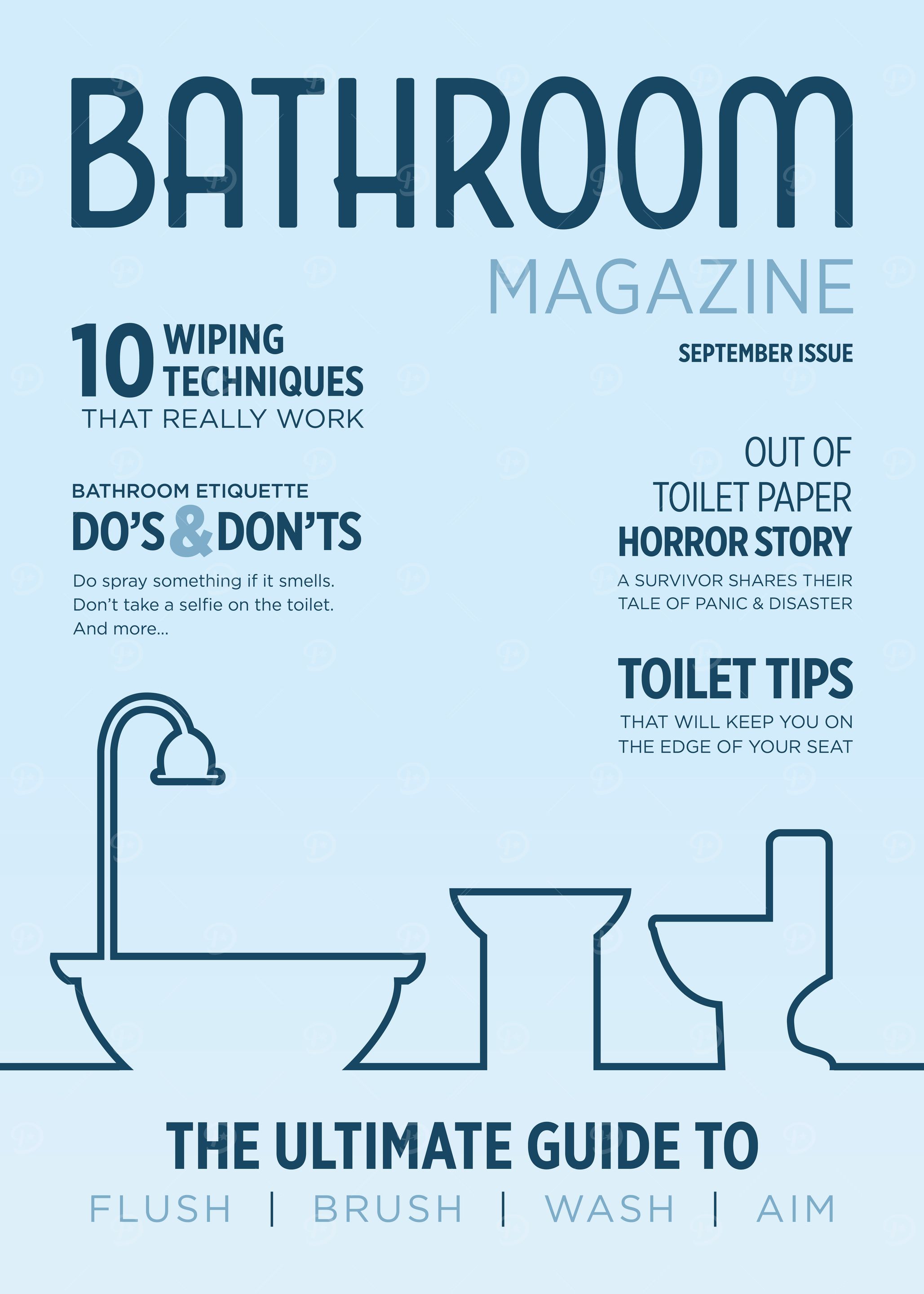 Funny Bathroom Magazine 7