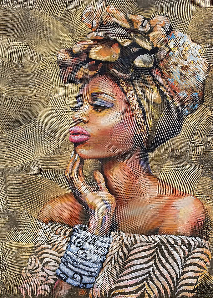 African Woman Africa Art
