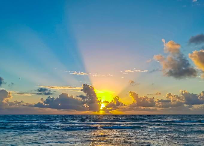 Beach Sunset Nature