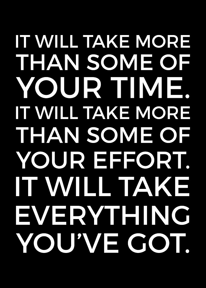 Time and Effort
