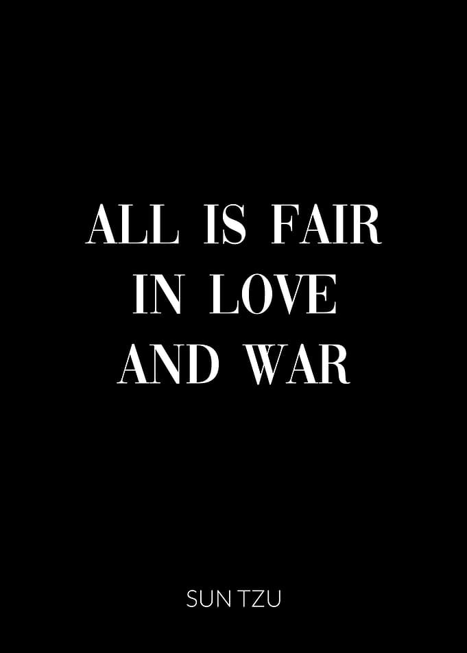 Sun Tzu Quote Love War