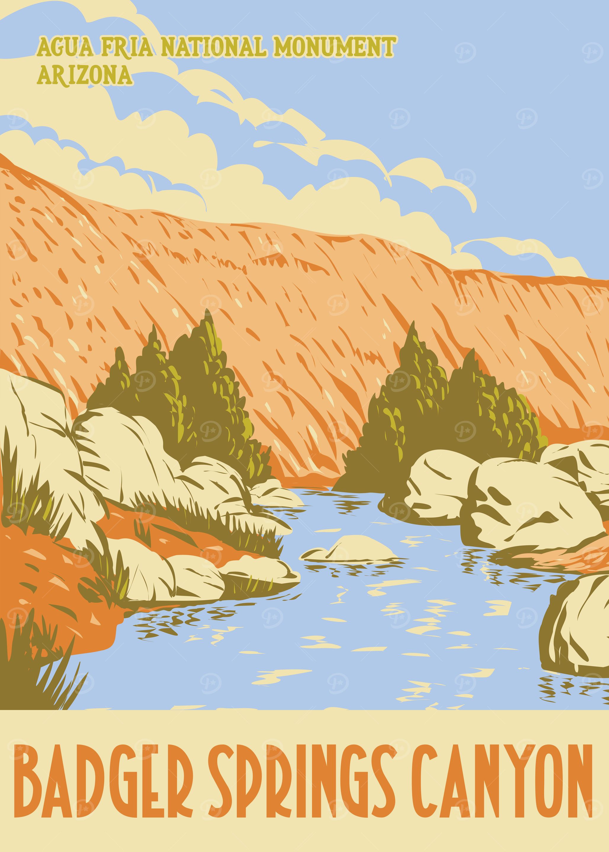 Badger Springs Canyon WPA