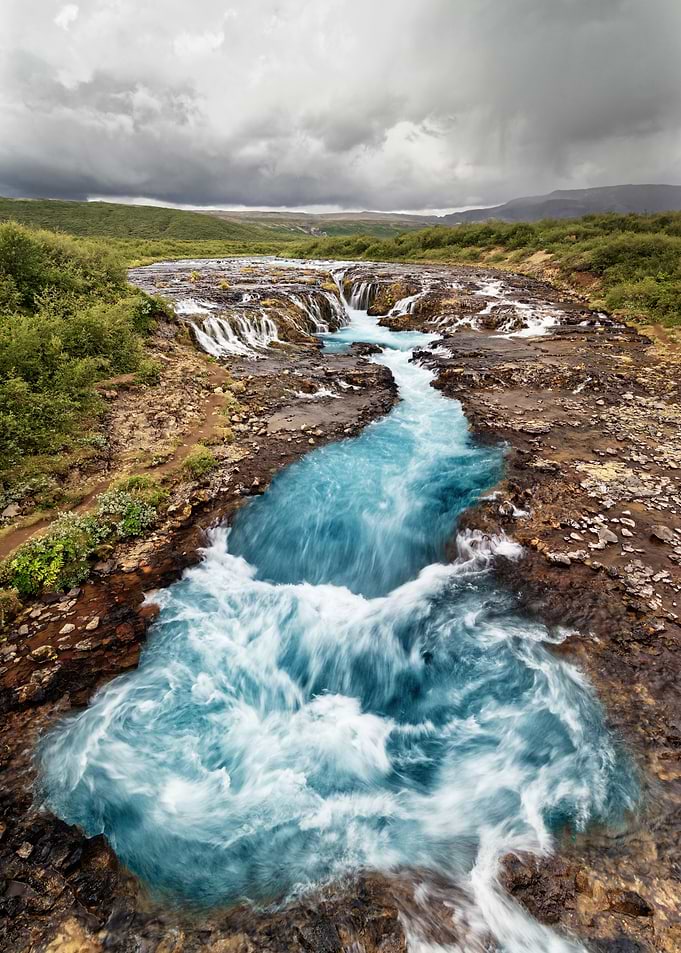 Blue Waterfall