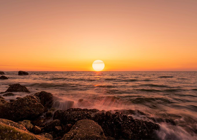 Beach Sunset Nature