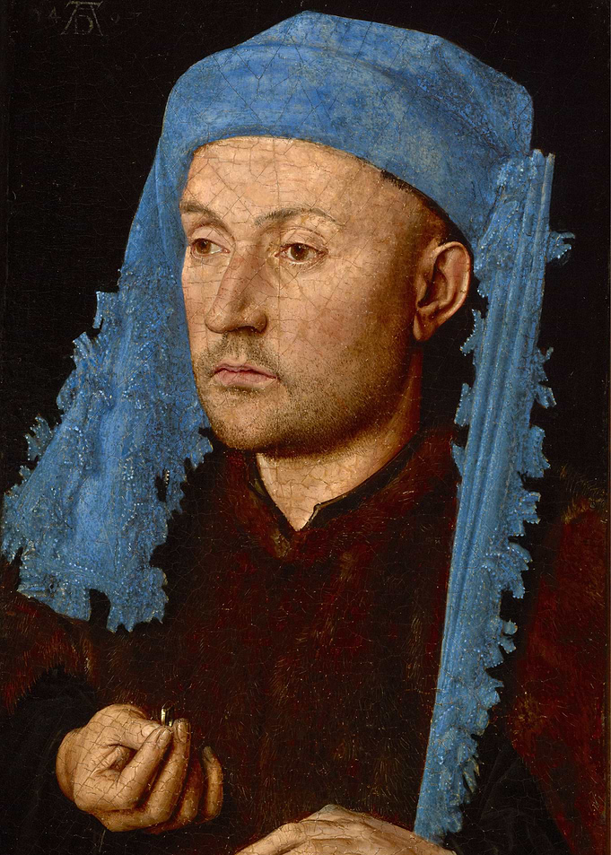 Man in a Blue Cap