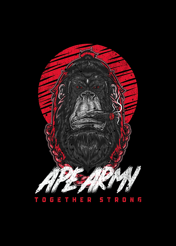 Gorilla Apes APE ARMY