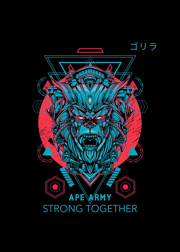 Gorilla Apes APE ARMY
