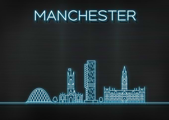 Manchester City Skyline