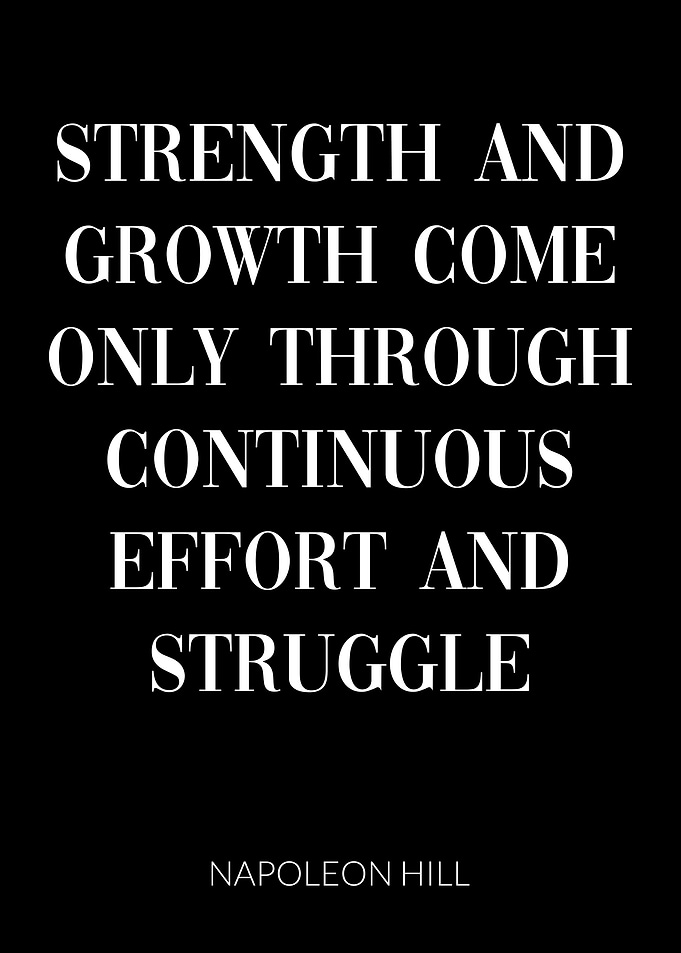 Strength Effort Success