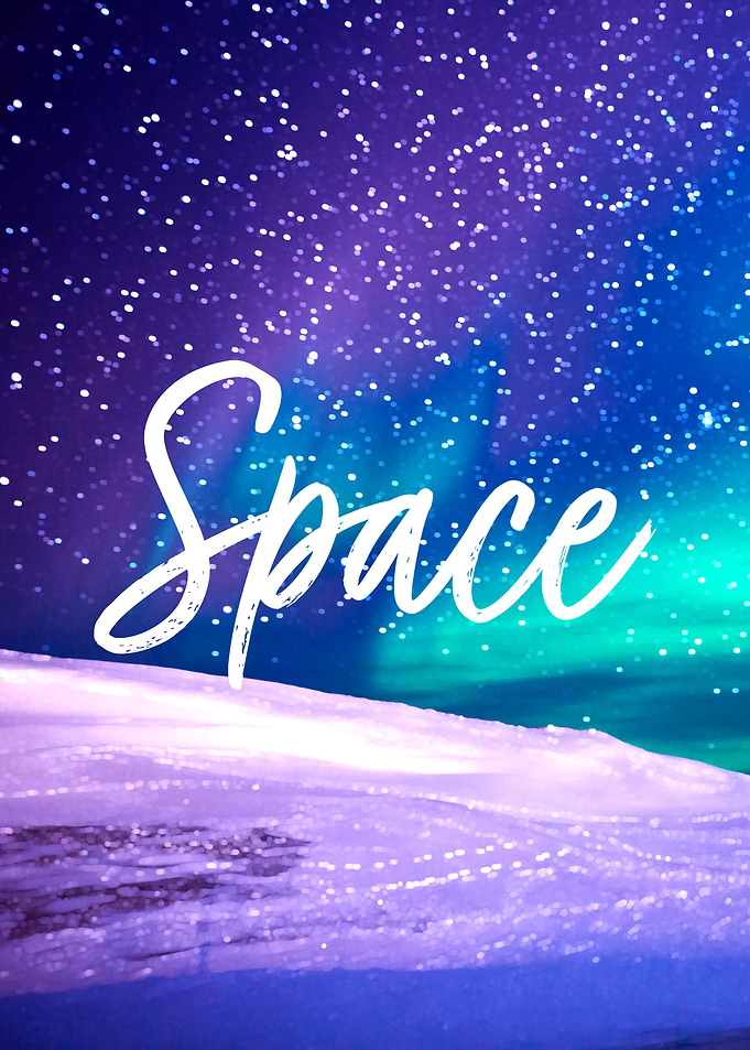 Space Antarctic Aurora