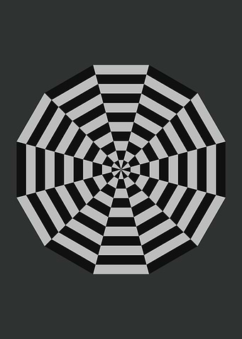 abstract black and white