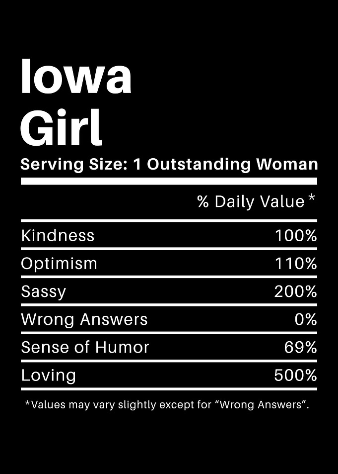Iowa Girl Nutrition Facts