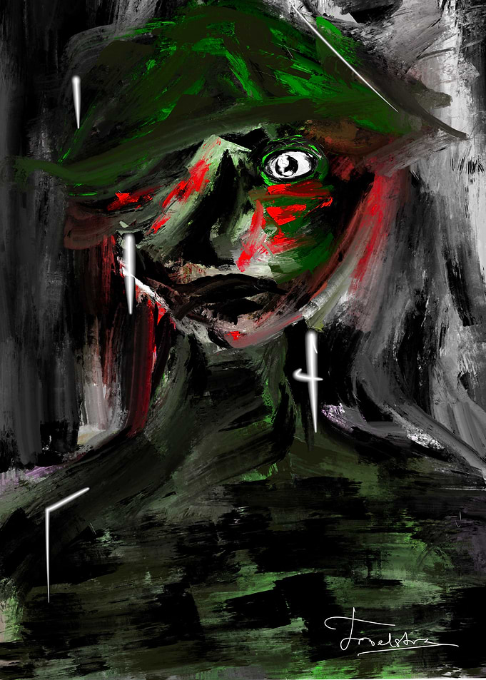 shocked in the night