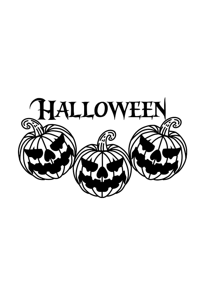 lineart halloween