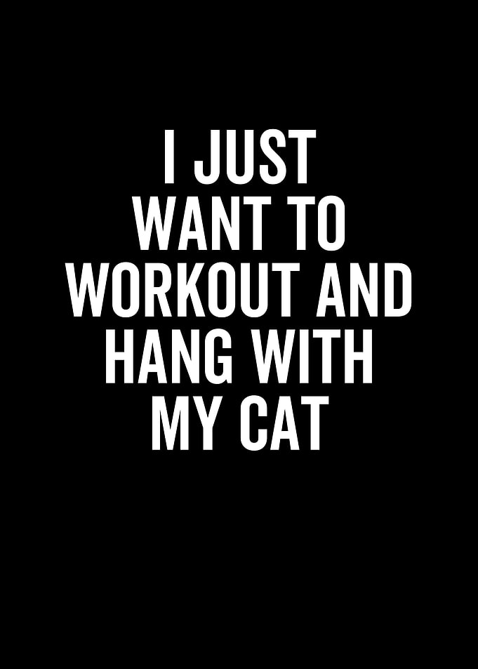 I Just Want To Workout And