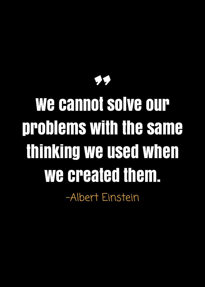Albert Einstein quotes