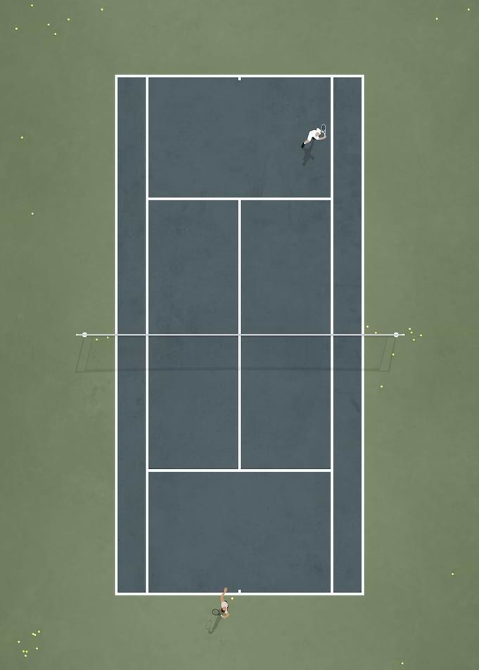 Tennis Court Ace