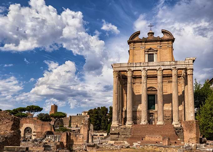 Roman Forum Temple