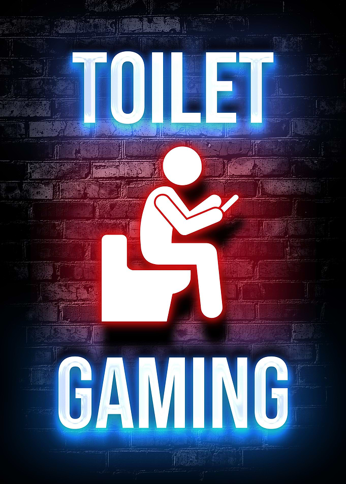 Toilet Mobile Gaming
