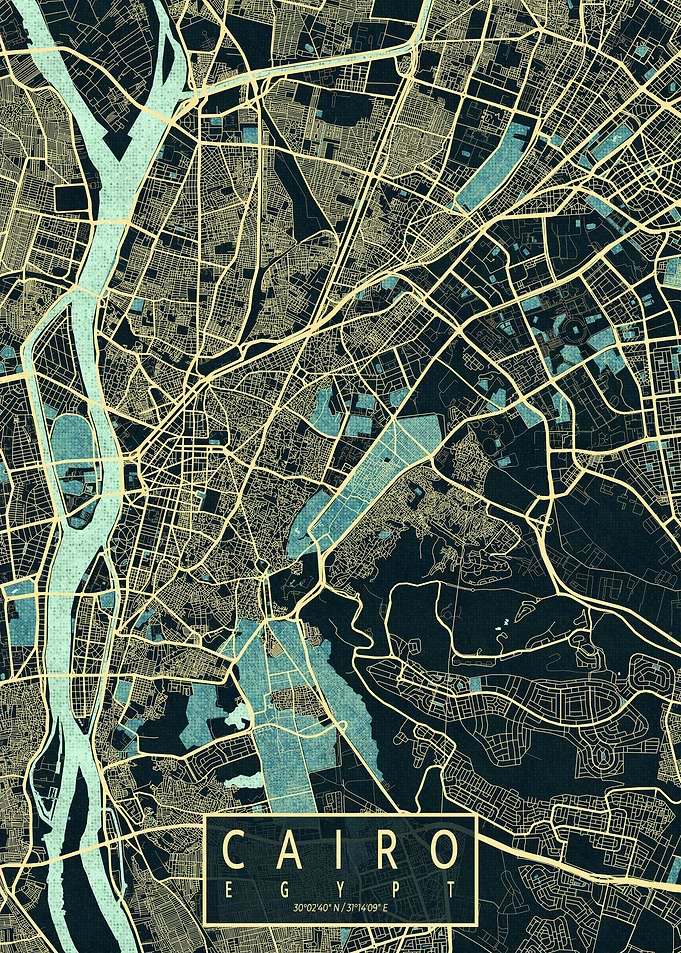 Cairo City Map Summer