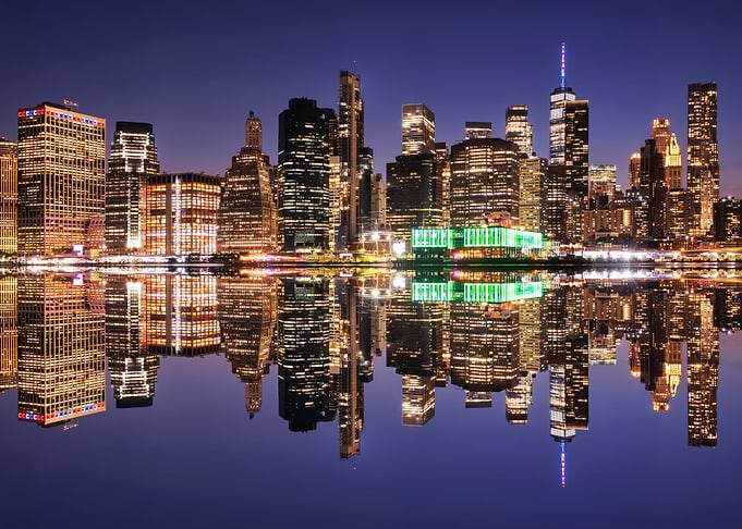 New York Reflection