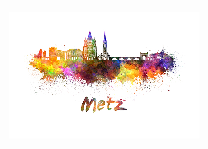 Metz skyline