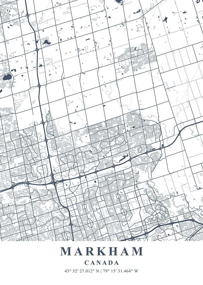 Markham Ash Plane Map