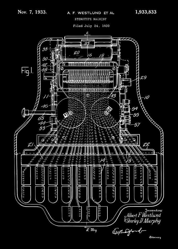 Stenotype Patent
