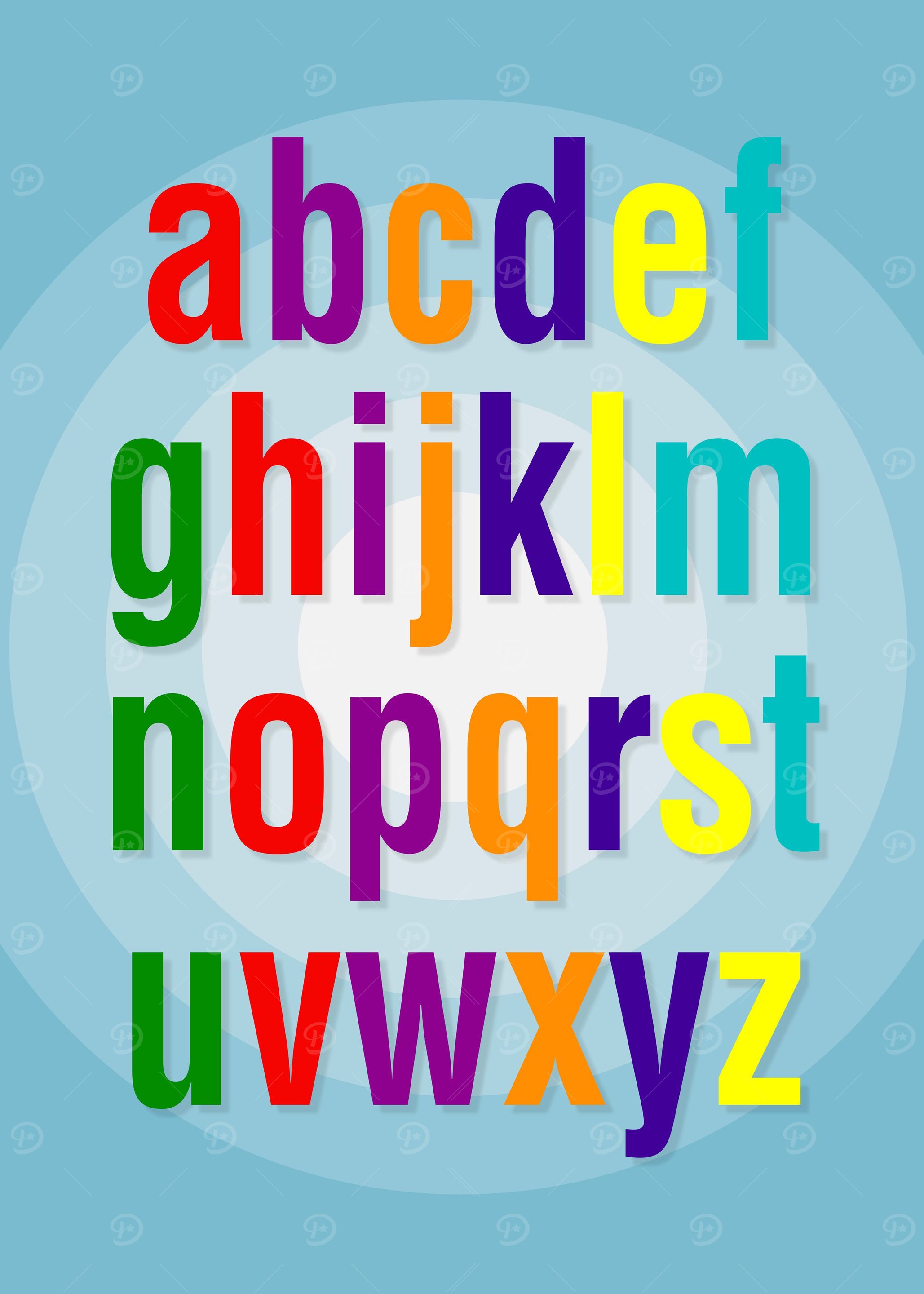 Lowercase Alphabet