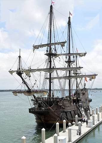 Moored Galleon